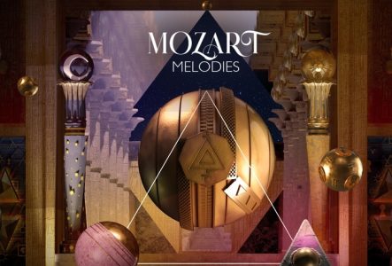 Affiche pour le spectacle immersif Mozart Mélodies: La Flûte déjantée à Genève