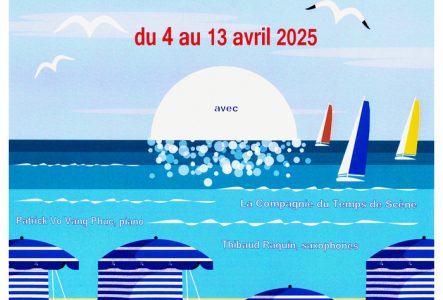 Affiche du spectacle : une plage du sud de l'Angleterre dans les années 20