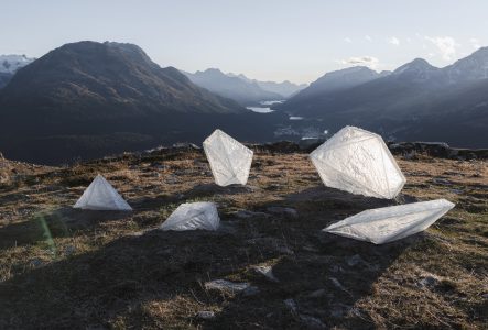 Gravity Flow une oeuvre de Douglas Mandry qui sera présentée au Pavillon Sicli de Genève