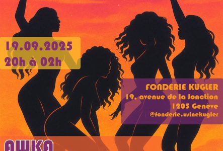 DR flyer de la soirée filles Twerktopia